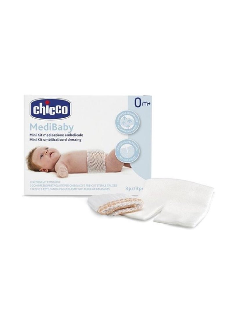 Chicco MediBaby Mini Kit Umbilical Cord Dressing 0m+ - Image 1